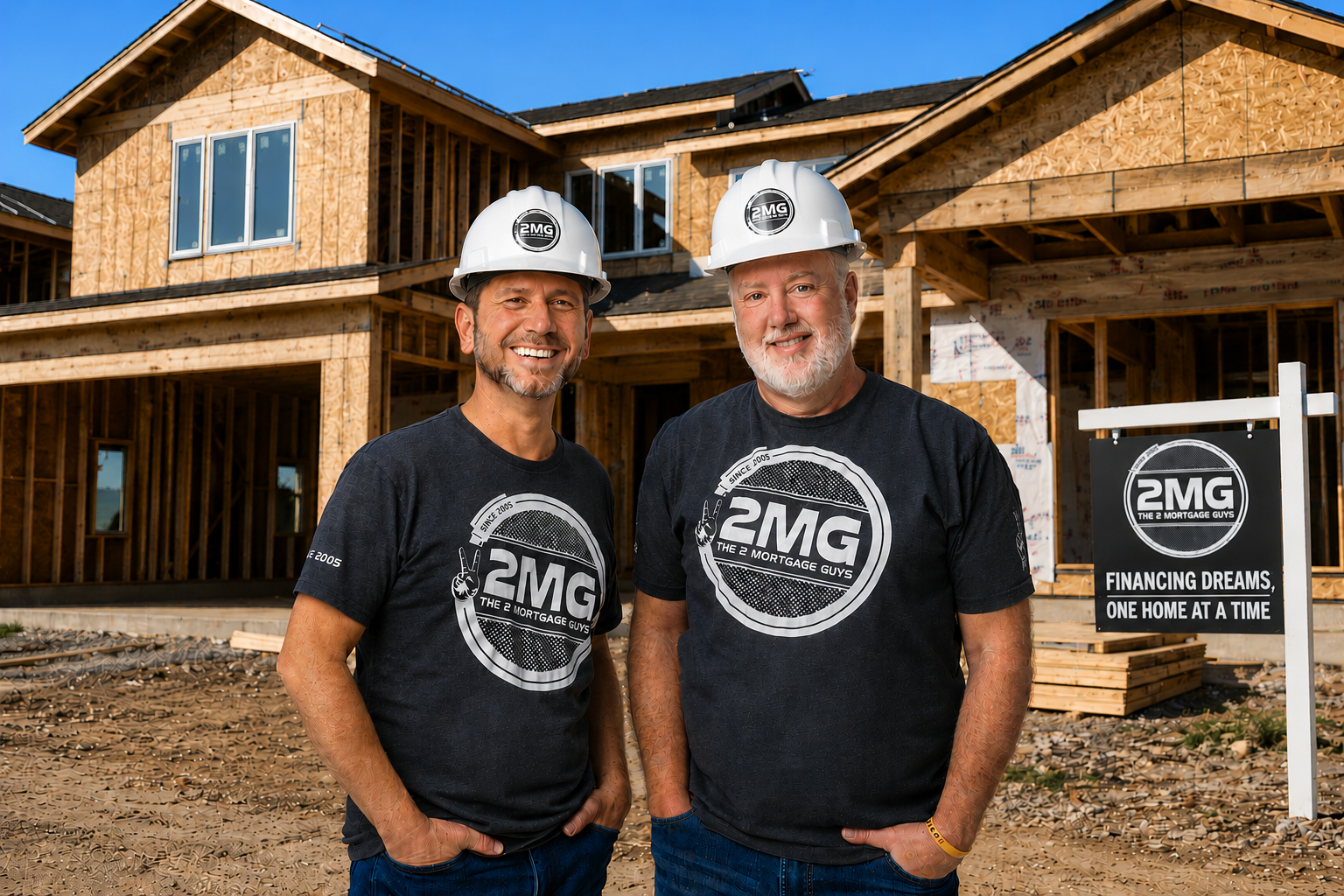 New home construction with construction loan financing